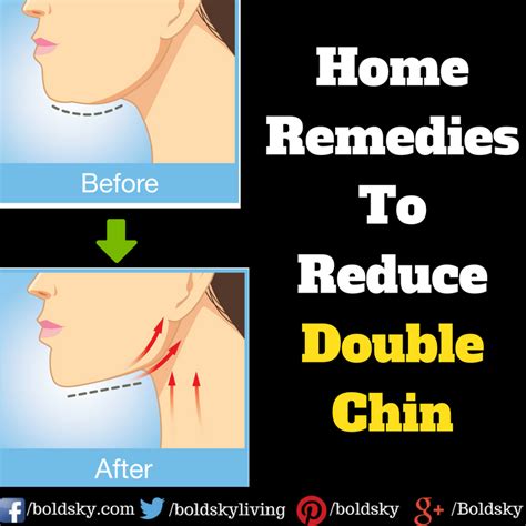 Home Remedies To Reduce Double Chin Reduce Double Chin Double Chin Chin
