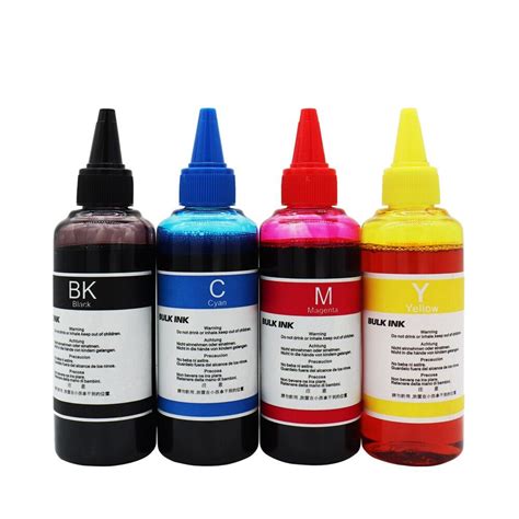 Usd1699 Buy 4 X 100ml Universal Dye Ink Set 4 Bottle Refill Ink Kit