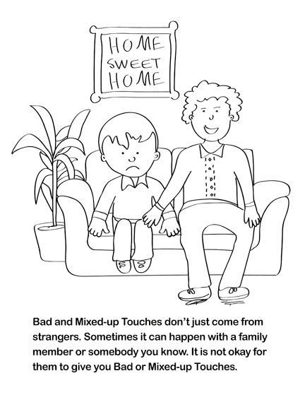 Good Bad Touch Worksheet Good Touch Bad Touch Activities Book
