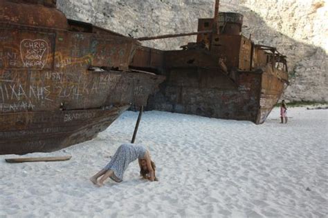 Shipwreck Beach Zakynthos In Greece Picture Of Levante