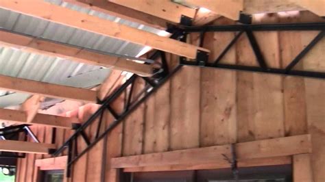 Pole Barn Kits Steel Trusses And Carports Youtube