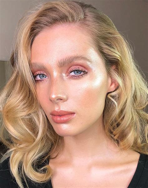 Pinterest Deborahpraha ♥️ Mega Highlighted Makeup Look With Glowy Skin