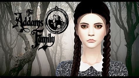 The Sims 4 Create A Sim Inspired Wednesday Addams The Addams