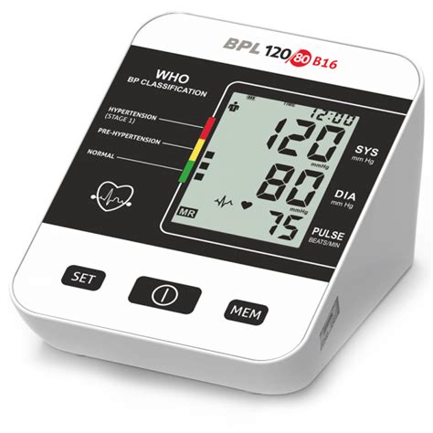 Bpl 12080 B16 Blood Pressure Monitor At Rs 1300 Bpl Blood Pressure