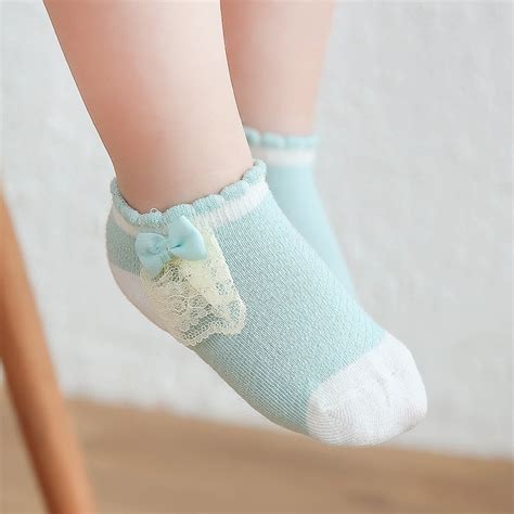 3 Pairslot Newborn Baby Socks For 0 3t Infant Baby Girls Spring Summer