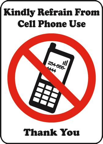Free printable no cell phone. No Cell Phone Use - ClipArt Best