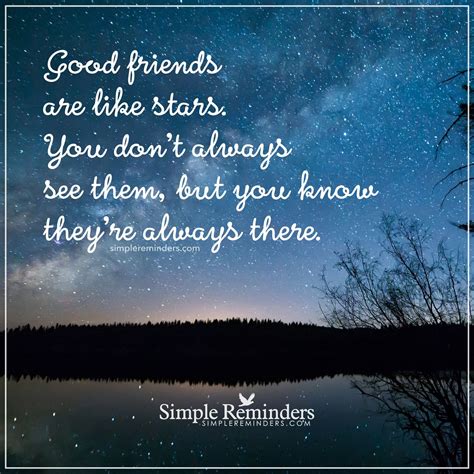 Good Friends Are Like Stars Good Friends Are Like Stars You Dont