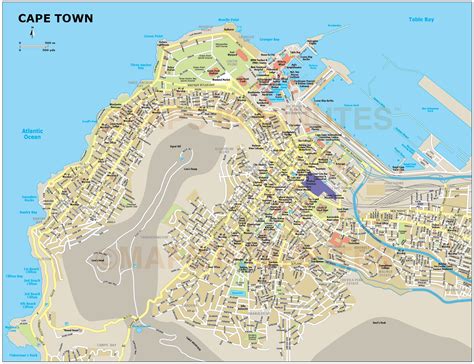 It is the legislative capital and. Cape Town city map in Illustrator and PDF digital vector maps