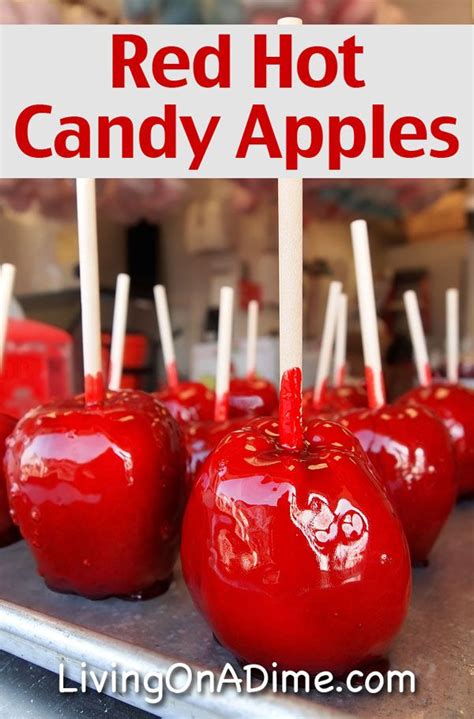 Red Hot Candy Apples Recipe Apple Recipes Candy Apple Recipe Apple Recipes Easy