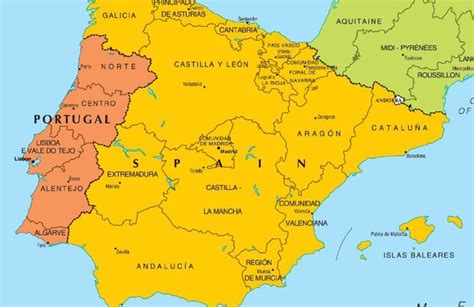 Mapa De Portugal Entenda Como O País é Dividido Mapa Portugal