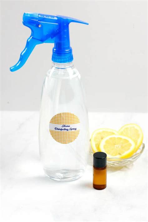 ingredient diy disinfectant cleaning spray