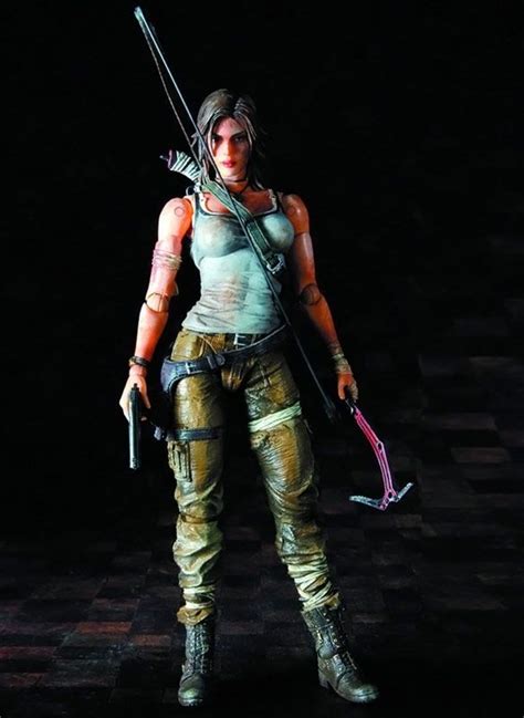 Tomb Raider Lara Croft Play Arts Kai Action Figure Play Arts Kai
