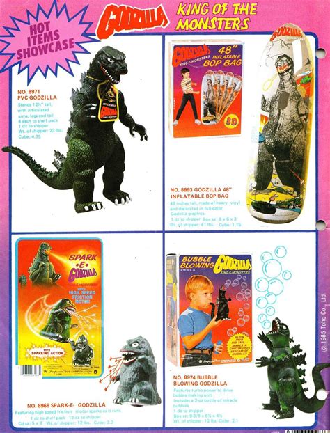 Imperial Toys 80s Godzilla Godzilla