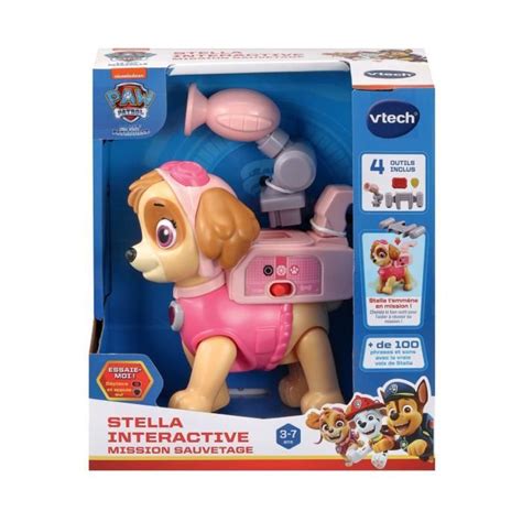 Jouet Interactif Vtech Pat Patrouille Stella Pour Mission De