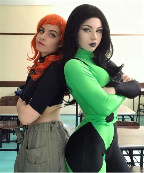Kim And Shego Cosplay Cosplay Outfits Kim And Shego Halloween Costume Outfits