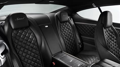 2016 Bentley Continental Gt Speed Coupe Interior Rear Seats Hd