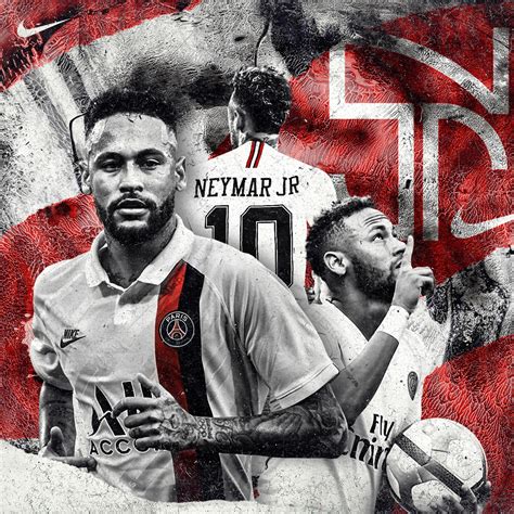 Flyer Jogador De Futebol Neymar Júnior Social Media Psd Editável