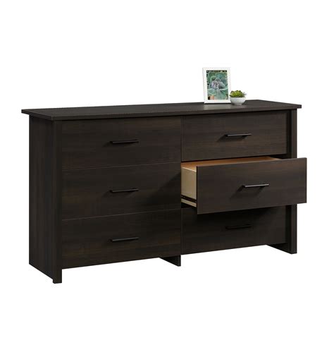 Mainstays Hillside 6 Drawer Dresser Espresso Finish