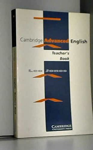 Cambridge Advanced English 9780521336987 Jones Leo Books