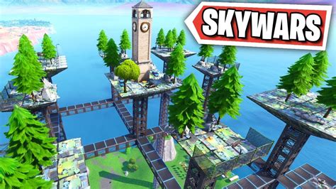 Fortnite skywars map code / fortnite bedwars map code map code: FORTNITE CREATIVE SKYWARS MINIGAME w/Muselk, Vikkstar ...