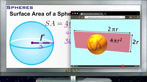 Spheres Lesson Basic Geometry Concepts Youtube