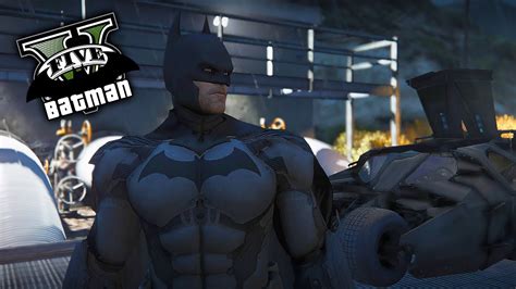 Gta 5 Pc Batman With Tumbler New Batman Outfit Criminals V Mod