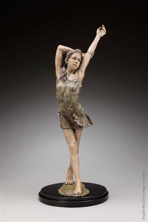 Angela Mia De La Vega 16 Figurative Bronze Sculptures American Artist