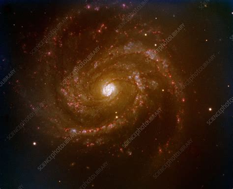 Spiral Galaxy M100 Stock Image C0074576 Science Photo Library