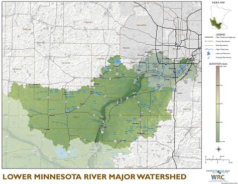 Lower Minnesota River Major Watershed Minnesota River Basin Data Center