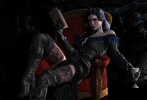 yennefer of vengerberg render video games the witcher 3 wild hunt fantasy girl 1080p wallpaper