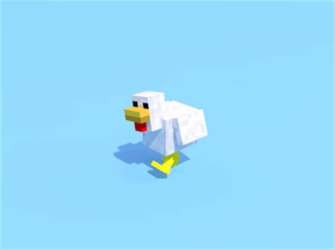 You can also upload and share your favorite minecraft background images. c4d-minecraft chicken by noelanijing on Dribbble