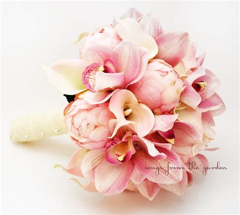 Habrumalas Pink Cymbidium Orchid Bouquet Images