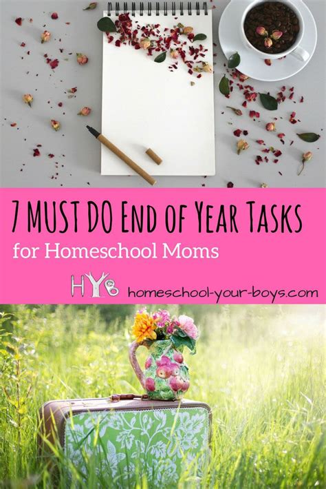 7 Must Do End Of Year Tasks For Homeschool Moms Homeschool Christian