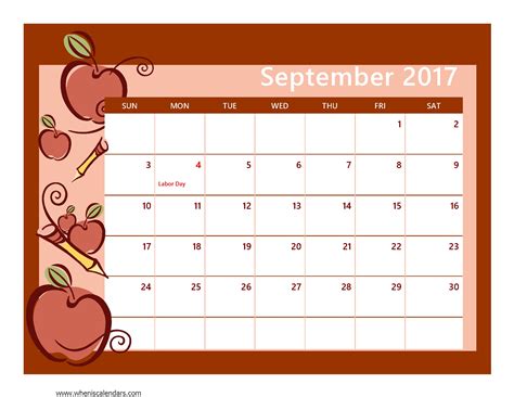 Fresh September Calendar Printable Free Printable Calendar Monthly