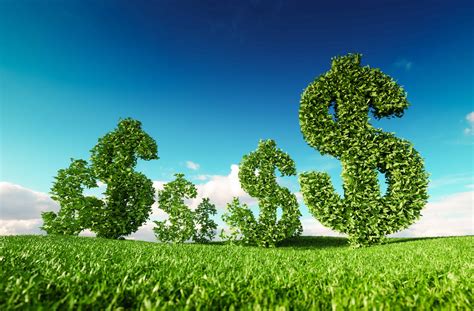 Eco Friendly Business Green Profit Growing Money And Sustainable