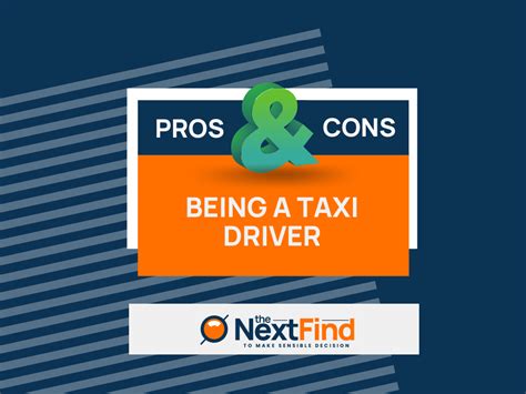 being a taxi driver 24 pros and cons