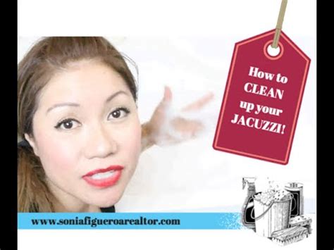 Follow these steps to clean & sanitize. DIY: How to Clean Your Jacuzzi Jetted Tub with household ...