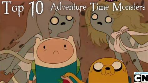 Top 10 Adventure Time Monsters Youtube