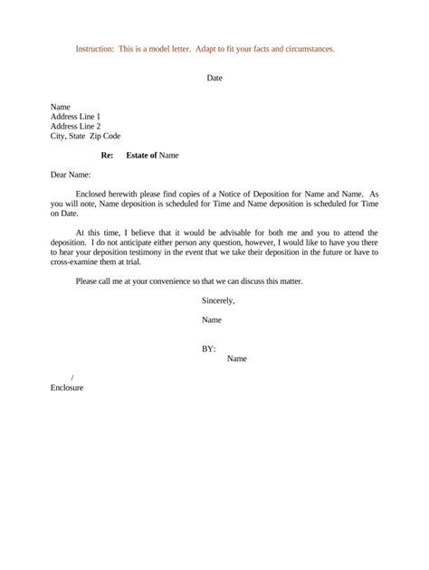 Probate Letter Template Fill Out And Sign Online Dochub