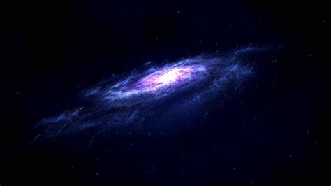 4k Galaxy Nebula Motion Background Milky Way Free Video
