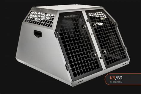 K9b3 Double Dog Cage Transit Box For Audi Mercedes Mazda And More
