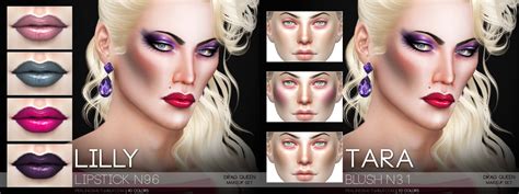 Sims 4 Ccs The Best Drag Queen Makeup Set By Pralinesims