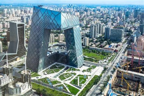 Cctv Headquarters In Beijing China Pretty Odd Structure But Very