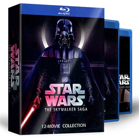 Star Wars Complete Movie Collection DVD & Blu-ray Box Set - LUUX MOVIE