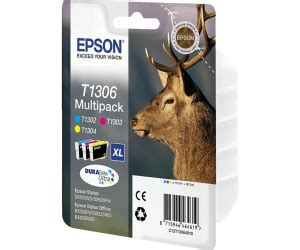 Common search terms for this cartridge number Epson T1306 Multipack 3-farbig (C13T13064010) ab 40,76 ...