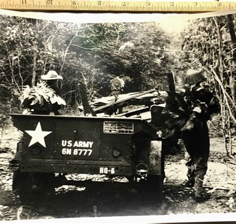 X Photograph Of Viet Cong Team In Firefight Enemy Militaria