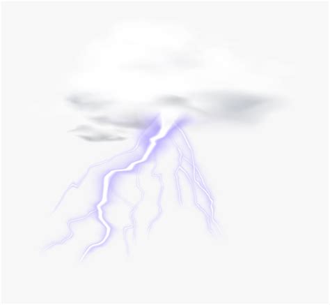 Lightning Cloud Transparent Clip Art Png Image Cloud And Thunder Png