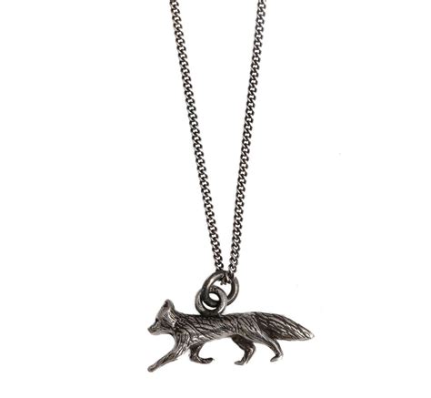 Silver Fox Necklace By Joy Everley Notonthehighstreet Com