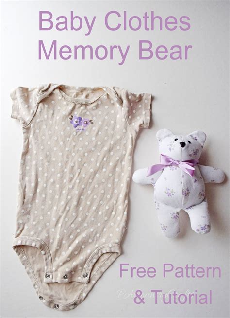 I persist in using industry seam allowances and make a point of including this information in each pattern pdf. PACountryCrafts: Baby Clothes Memory Bear Pattern and Tutorial