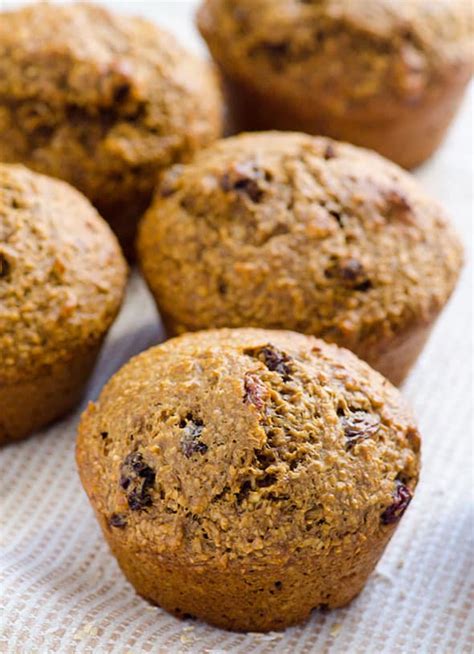 Oat flour is naturally gluten free but the milling process with other grains is what makes them potentially not gluten free due to cross contamination. Healthy Oat Bran Muffins - iFOODreal - Healthy Family Recipes
